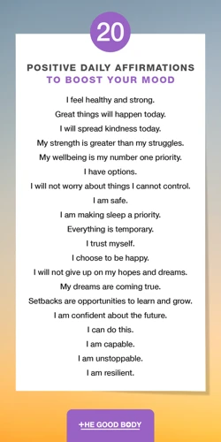 10 Daily Positive Affirmations