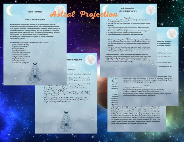 Benefits Of Astral Projection