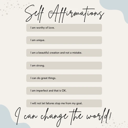 Examples Of Effective Positive Affirmations