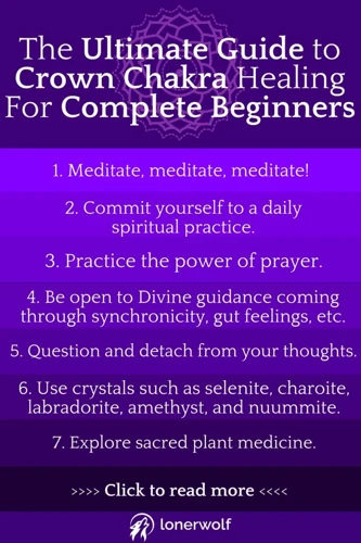 Healing Techniques For The Crown Chakra