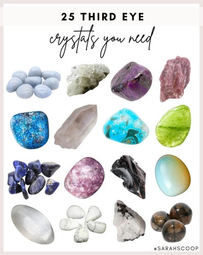 How Do Crystals And Stones Help Heal The Third Eye Chakra?