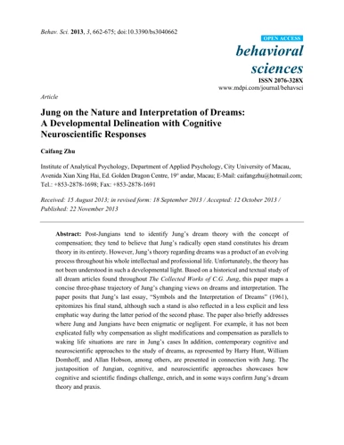 Interpreting Dreams Through Jungian Analysis