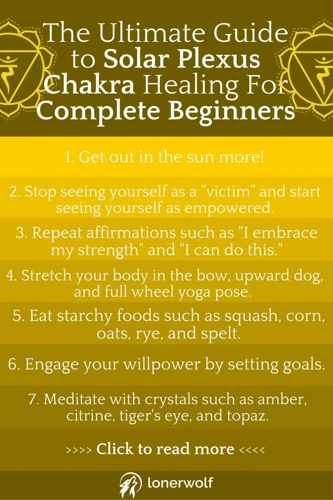 Ways To Heal And Balance The Solar Plexus Chakra