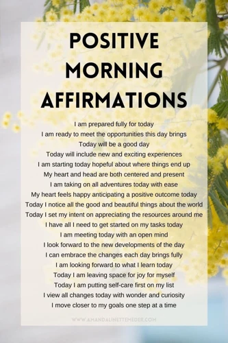 What Are Positive Affirmations?