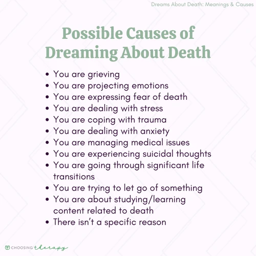 Common Suicide Dream Scenarios And Interpretations
