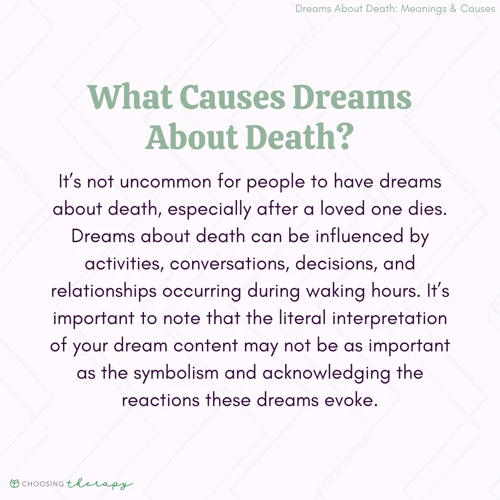 Interpreting Dreams About The Deceased